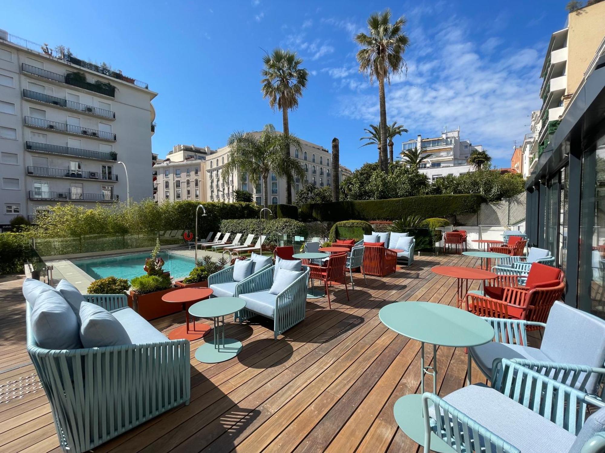 Hotel Le Canberra Cannes Exterior foto