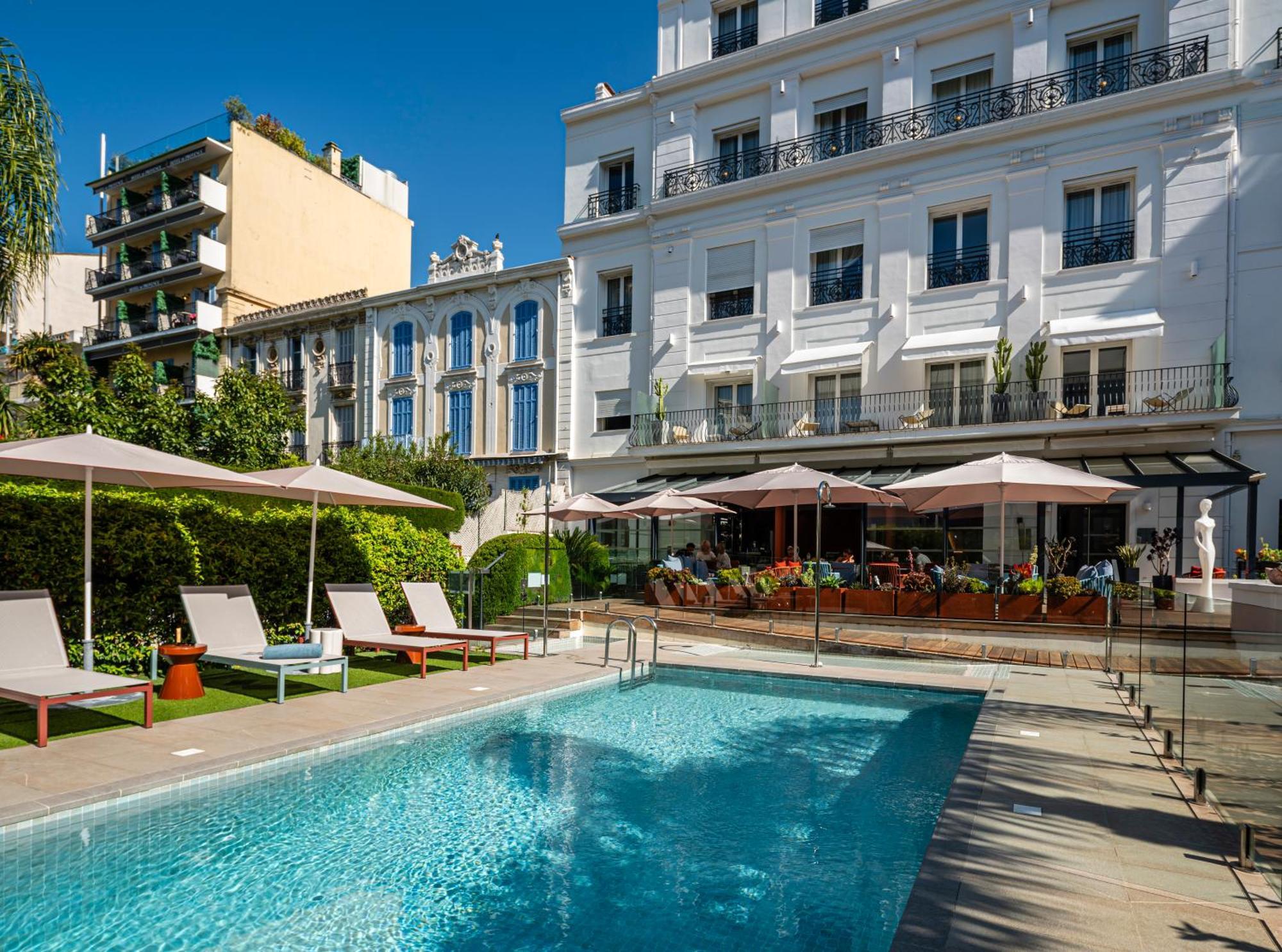 Hotel Le Canberra Cannes Exterior foto